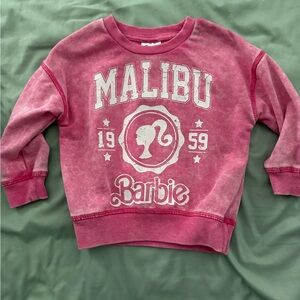 Barbie Vintage Malibu Pink Graphic Sweatshirt